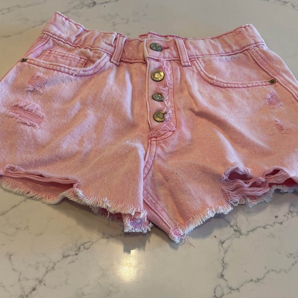 Zara Kids Pink and Tan Shorts Set - Picture 9 of 14